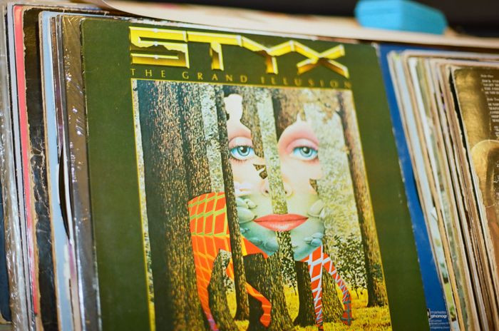 Crate digging