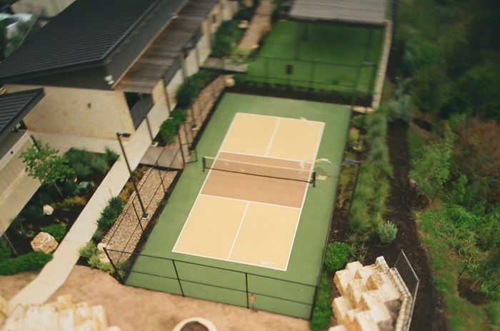 Court from above